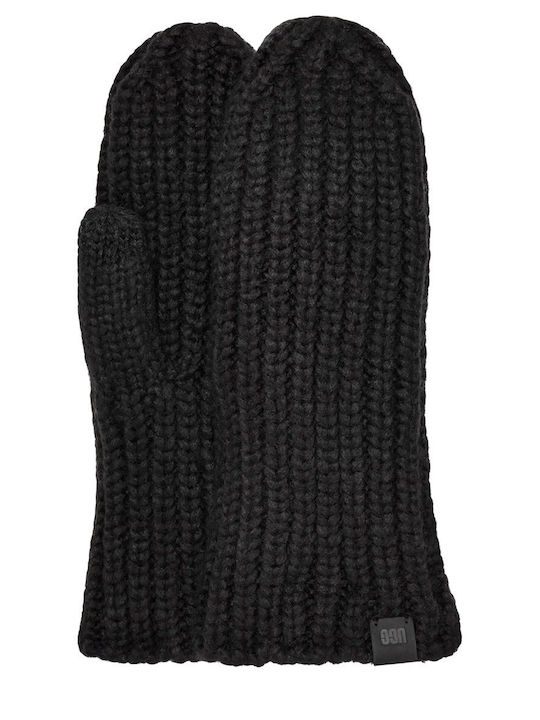 UGG Women's Knitted Gloves Black Mitten