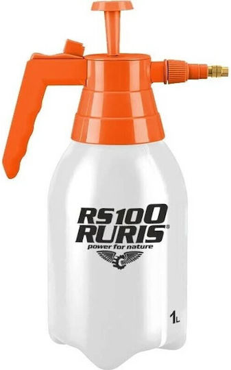 Ръчна Пръскачка Ruris Rs 100 1l Обем 2 Bar Медна Дюза