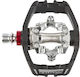 Exustar Fahrradpedale Clipless Schwarz