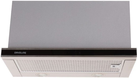 Davoline Delos Pro Συρόμενος Απορροφητήρας 60cm Inox