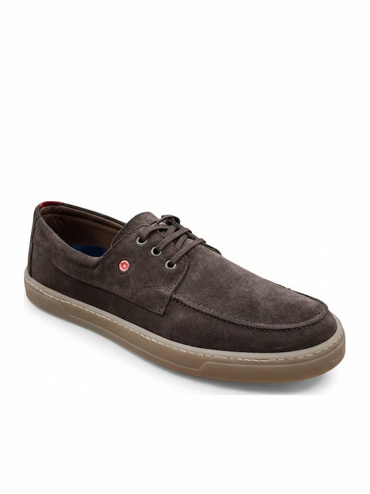 Robinson Leder Herren Mokassins in Braun Farbe