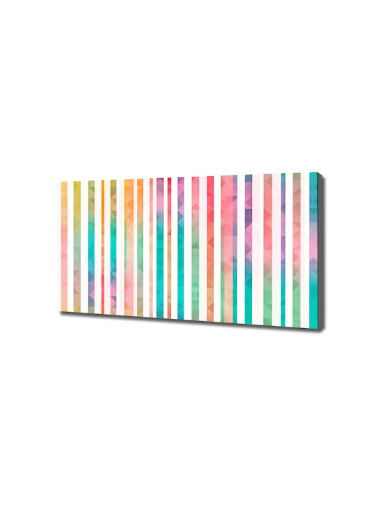 Panou Pânză Birou Decorațiune Interioară Curcubeu Ceresc 120x60 Cm