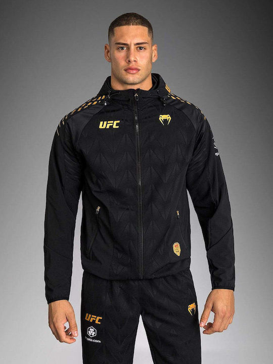 Venum Men's Cardigan with Hood Black/gold