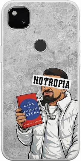 Epic Quotes Notropia Google Pixel 4a 4g Гъвкав TPU Прозрачен Силикон