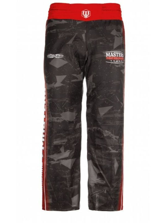 Sport Masters Copii Pantaloni Kickboxing Negru