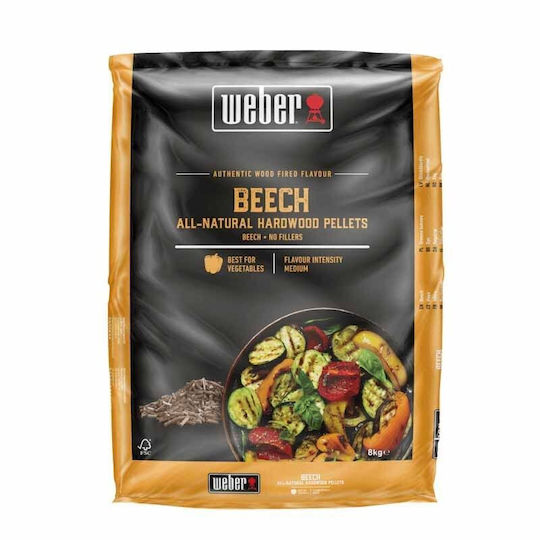 Weber Pellet Καπνίσματος για Ψησταριά με Άρωμα Οξιάς 8kg