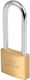 Golddoor Brass Padlock Lengthened with Key 40mm