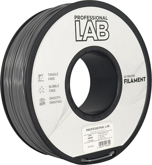 ABS 3D-Drucker-Filament 1.75mm Gray 1kg