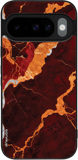 Калъф Sonique Marble Series Google Pixel 10 5G Pixel 10 Pro 5G Червен