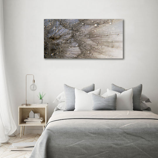 Panou De Perete Din Pânză Materiale Durabile Semințe De Păpădie 140x70 Cm