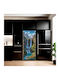 Printed Color Foil Refrigerator Decoration Size 200 X 90cm Model Avx-fr27