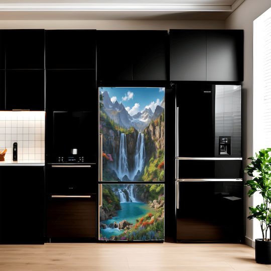 Decorare Frigider cu Folie Colorată Imprimată Dimensiune 200 X 90cm Model Avx-fr27