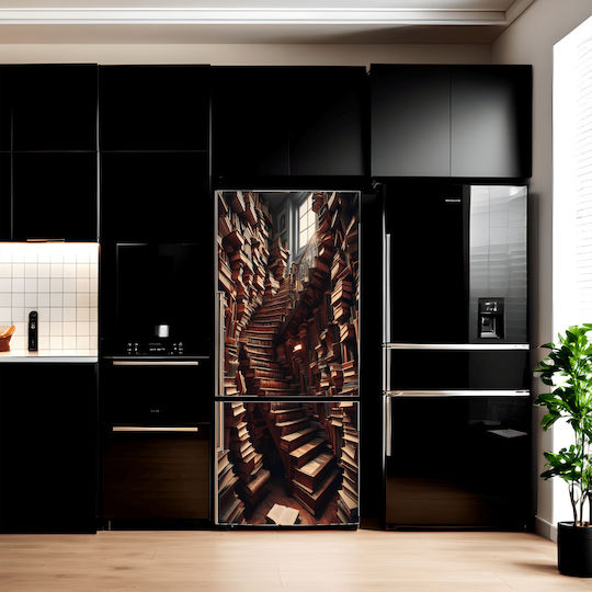 Decor Frigider din Folie Colorată Imprimată Dimensiune 200 X 90cm Model Avx-fr10