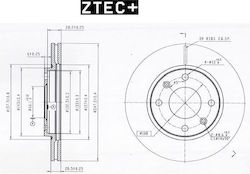 Δισκοπλακες Ztec+ Εμ.αεριζ.247 5-20 4citr/peug.bd1221 1τμ Δισκοπλακες Ztec+ Εμ.αεριζ.247 5-20 4citr/peug.bd1221 1τμ