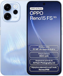 Oppo Reno15 FS 5G Dual-SIM (8GB/512GB) Aurora Blau
