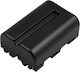 Avizar Battery Sony Camera Np-fm500h Li-ion 7.2v 1600mah Black