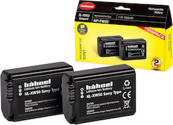 Baterie Hahnel Sony Hl-xw50 Np-fw50 Pachet Dublu Baterie Hahnel Sony Hl-xw50 Np-fw50 Pachet Dublu