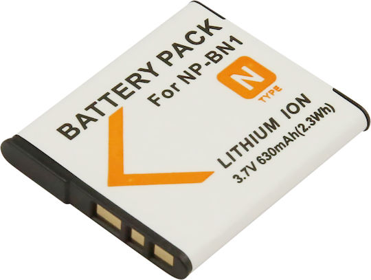 Avizar Battery Camera Sony Np-bn1 Li-ion 3.7v 630mah 2.3wh White
