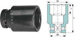 OZAT Căpăcel Pneumatic - Pneumatic Pătrat cu Patrat de Prindere 3/4" 1buc