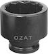 OZAT Căpăcel Pneumatic - Pneumatic Multident cu Patrat de Prindere 1/2" 1buc