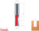 04 Schaft Cutter Zylinderförmiger Frontspitz Carbide Größe 12 04-13708p