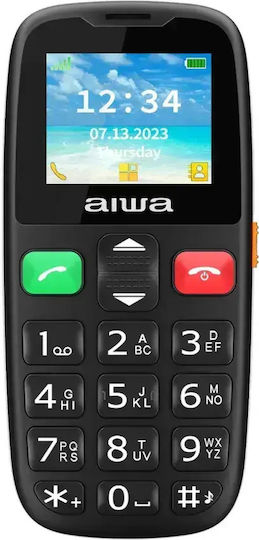 Aiwa FPH-S100-4G Dual SIM Κινητό με Κουμπιά Μαύρο