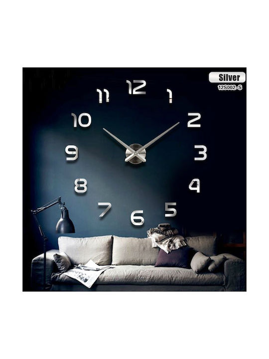 Alista Home Ceas de Perete Argintiu 42x14cm