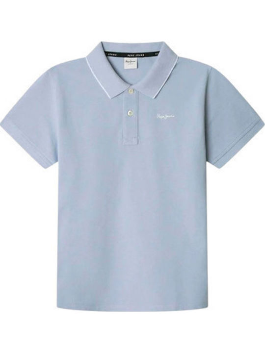 Pepe Jeans Azzurro Blue Henry Polo Shirt