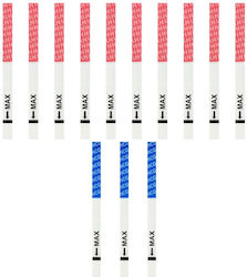10 Ovulation Test Strips & 3 Pregnancy Test Strips