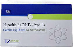 Tz Check Rapid Test Hepatitis B+c Hiv Syphilis Rapid Detection Test Hepatitis B+c Hiv Syphilis 1 Piece