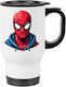 Mug Thermos Spiderman 450ml White