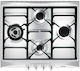 Smeg Εστία Φυσικού Αερίου Αυτόνομη Inox 60x50.3εκ.