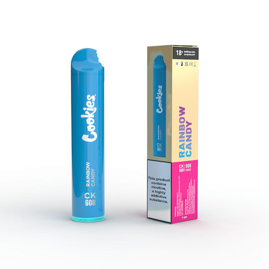 Cookies Wand Disposable E-Cigarette 600 Puffs Cookies 2ml 20mg Polychrome