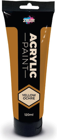 Zieler Premium Culori Acrilice Galben Ocru 120ml 609299404