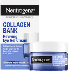 Neutrogena® Collagen Bank Αναζωογονητική Κρέμα Gel Ματιών με Νιασιναμίδη & Πεπτίδια για Μαύρους Κύκλους & Πρήξιμο 15gr