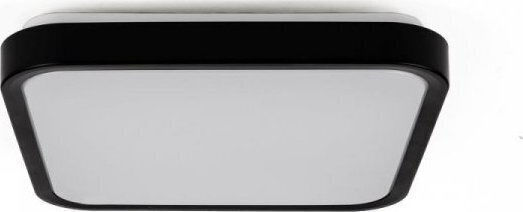 V-TAC Deckenleuchte Badezimmer 30cm Schwarz mit Integrierter LED