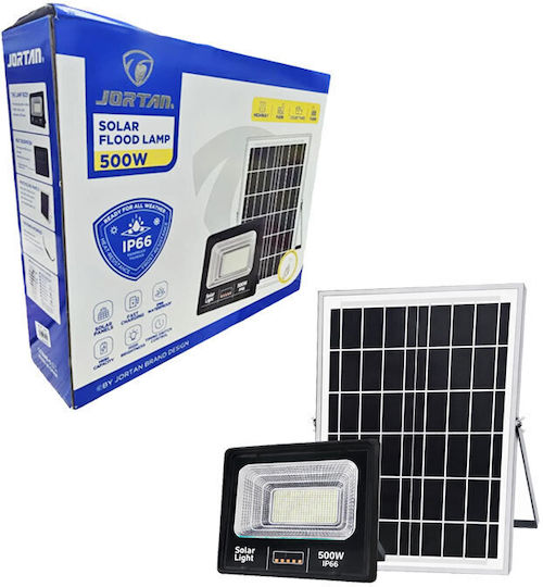 Jortan Solar LED Floodlight 500W with Remote Control