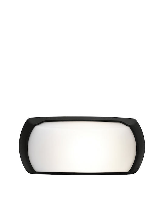 Lucas LED Επιτοίχια Χελώνα Εξωτερική E27 IP66 29.1x12x8.2εκ.