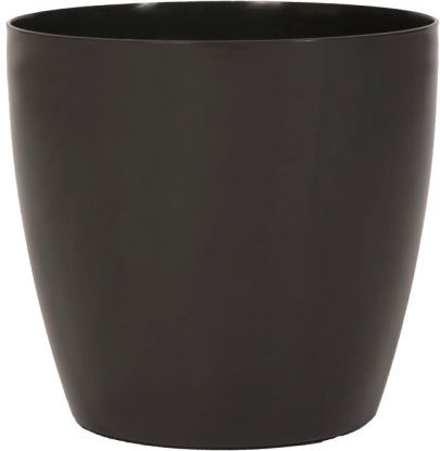 Miltoplast Γλάστρα Ανθρακί 43x40εκ.