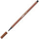 Stabilo Pen Μαρκαδόρος Σχεδίου Sanguine Brown 6...