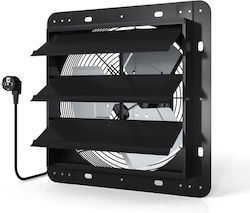 De perete Ventilator de Baie Negru