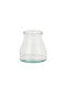 Atmosphera Decorative Vase Janinne Transparent 19.5x20cm