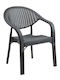 Outdoor Chair Bamboo Bamboo Pro Anthracite E3032,3 63x61x81cm