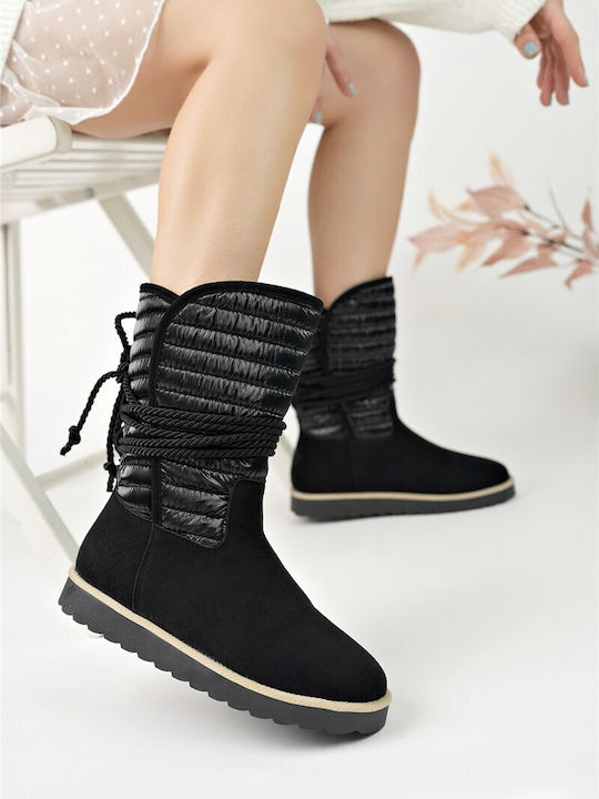 Damenstiefel Schwarz