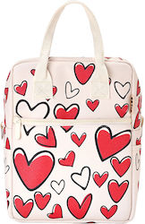 Estia Save The Aegean Lunch Bag Χειρός Red Valentine