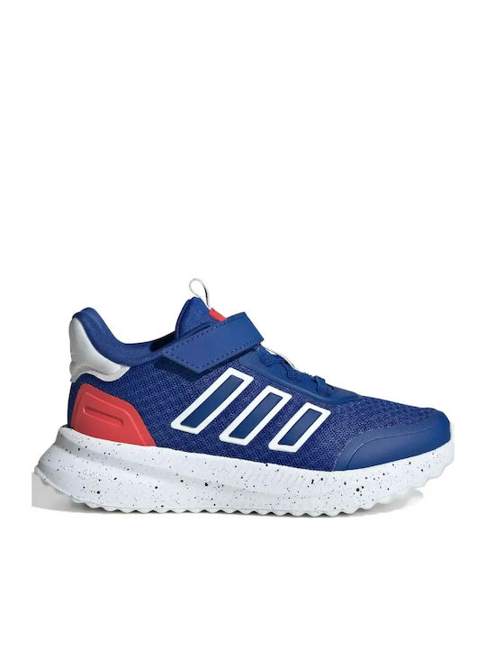Kids Sports Shoes Running with Hoop & Loop Closure Blue