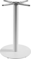 Pakketo Jefry Stand De Masă Pliabil Metalic Tabel Alb Reglabil 48x48x73cm