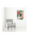 Gemälde Leinwand Haus Elegante Dekoration Hawaiianisches Design 70x100 cm