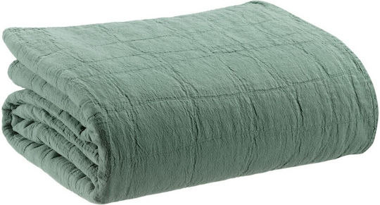 Vivaraise Titou Cuvertură Pentru Canapea De Fotoliu 140x200cm Verde De Gris