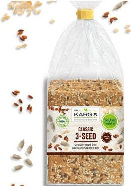 Dr. Karg's Βιολογικά Crackers με Αλάτι Ολικής Άλεσης 200gr